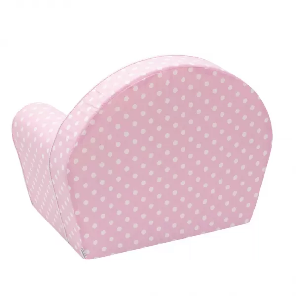 New Baby Dětské křeslo Zebra světle růžové