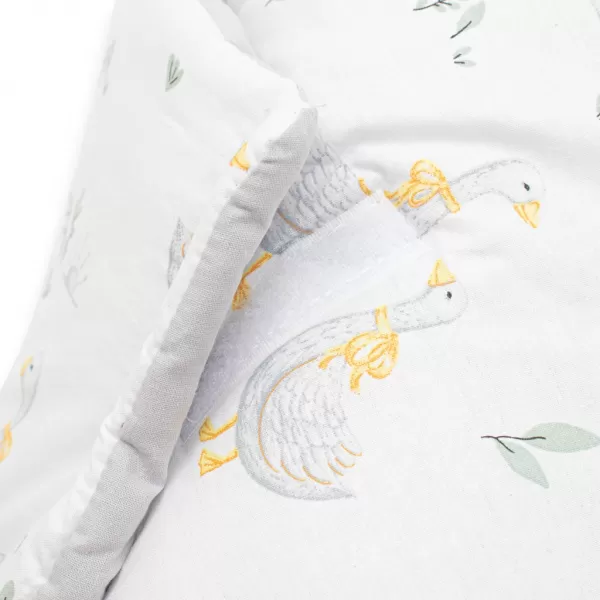 New Baby Oboustranná dětská zavinovačka Husičky 80x80 cm