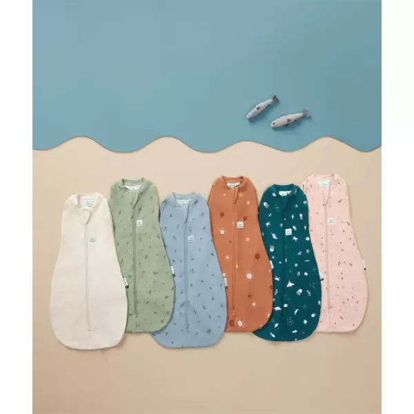 ERGOPOUCH Zavinovačka a pytel na spaní 2v1 Cocoon 3-6 m, 6-8 kg, 0,2 tog