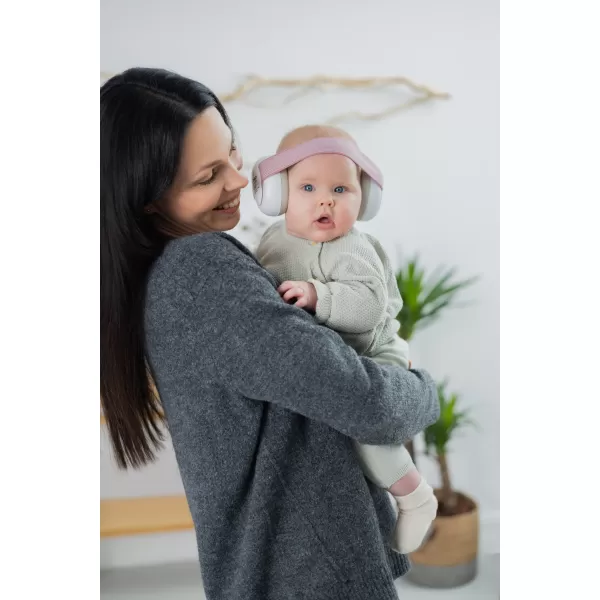 Haspro Hearing Protection BABY sluchátka na uši, 0m+, růžová