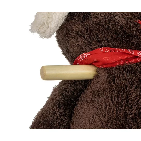 Milly Mally Houpací pejsek s melodií a kolečky Polly Plus Brown Dog