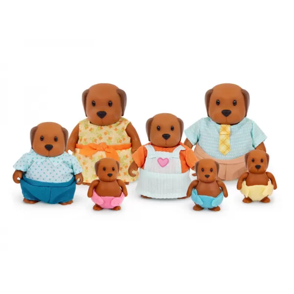 Li‘l Woodzeez Rodina pejsků velká Wagadoodle