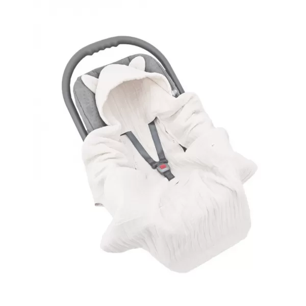 EKO Vak na spaní do autosedačky mušelínový 110x100 cm