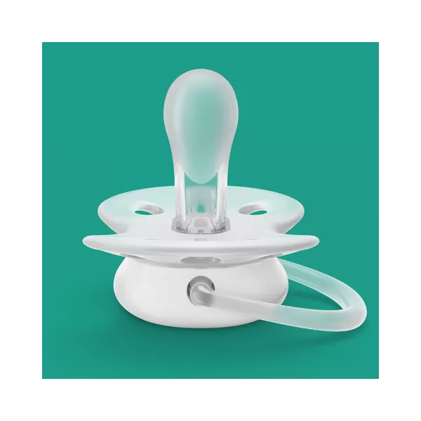 Philips AVENT Šidítko Ultrasoft Premium 0-6m dívka, 2 ks
