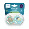 Philips AVENT Šidítko Ultra air obrázek 6-18m 2ks
