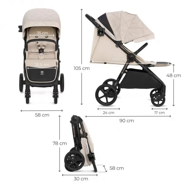 KINDERKRAFT Kočárek sportovní Mitzy