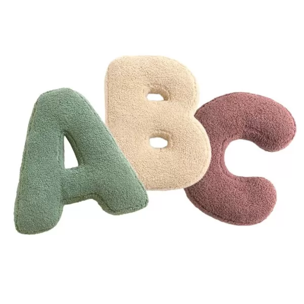 MEALINI Plyšové písmeno E