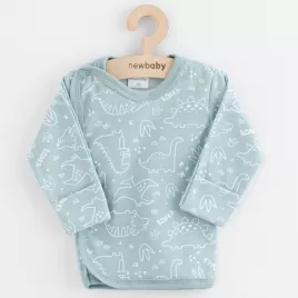 New Baby Kojenecká košilka Classic II dino mátový