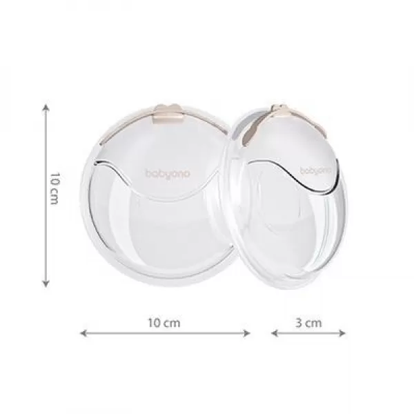 BABYONO Sběrače mateřského mléka 2ks