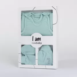 New Baby 7-dílná kojenecká soupravička do porodnice I AM