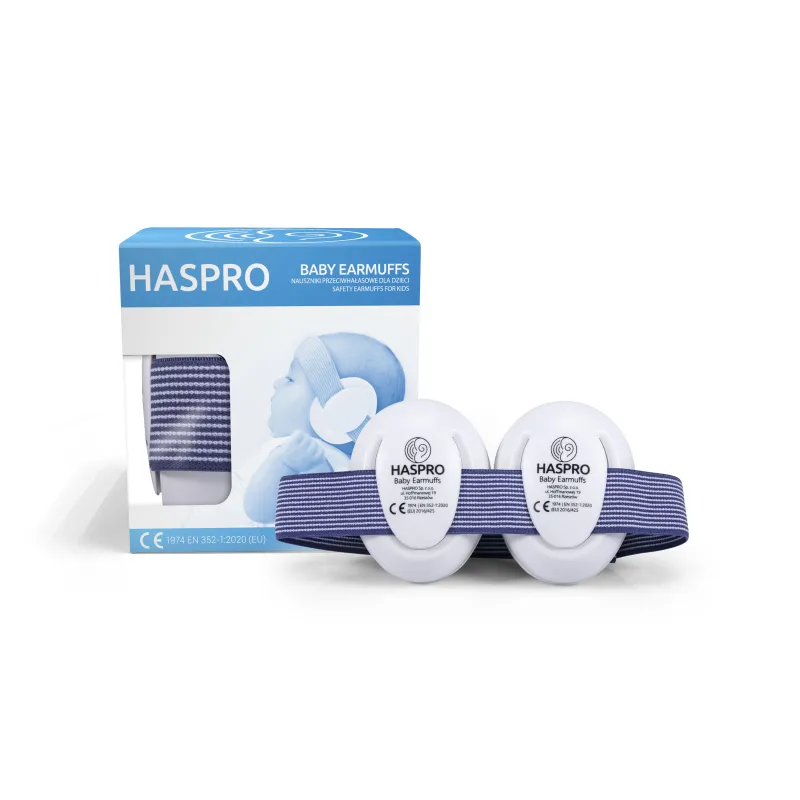 Haspro Hearing Protection BABY sluchátka na uši, 0m+, modrá