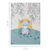 Fillikid Přebalovací podložka eco 70x50 cm bear