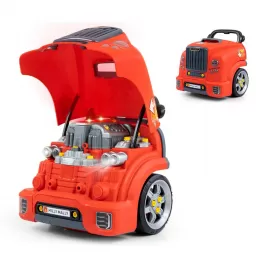 Milly Mally Realistický model přední části auta s otevírací kapotou N-GINE red