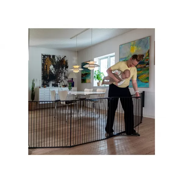 Baby Dan Univerzální prostorová zábrana CombiFit XXL, černá