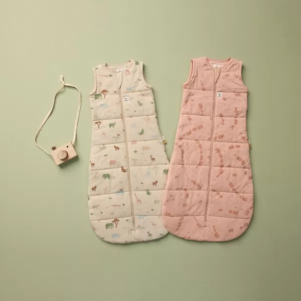 ERGOPOUCH Vak na spaní organická bavlna Jersey Savannah 3-12 m, 6-10 kg, 2,5 tog