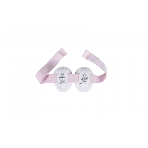 Haspro Hearing Protection BABY sluchátka na uši, 0m+, růžová