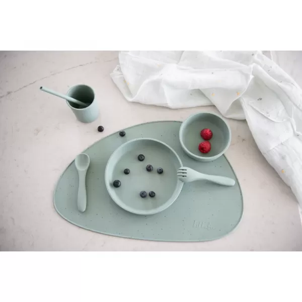 KikkaBoo Miska Platinum Silicone