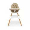 Milly Mally Jídelní židlička 2v1 Malmo beige
