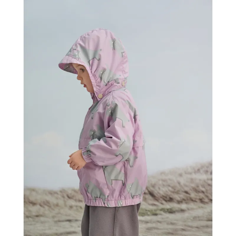 LEOKID Větrovka Shells Sea Tot Pink vel. 12 - 18 měsíců (vel. 80)