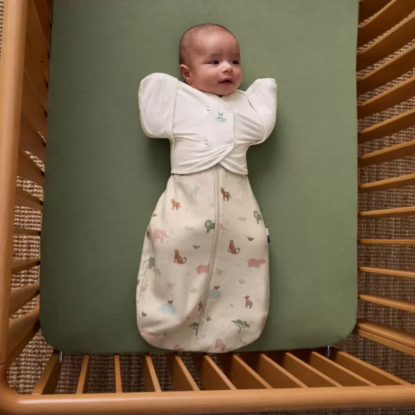 ERGOPOUCH Zavinovačka a vak na spaní 2v1 Cocoon 0-3 m, 3-6 kg, 1 tog