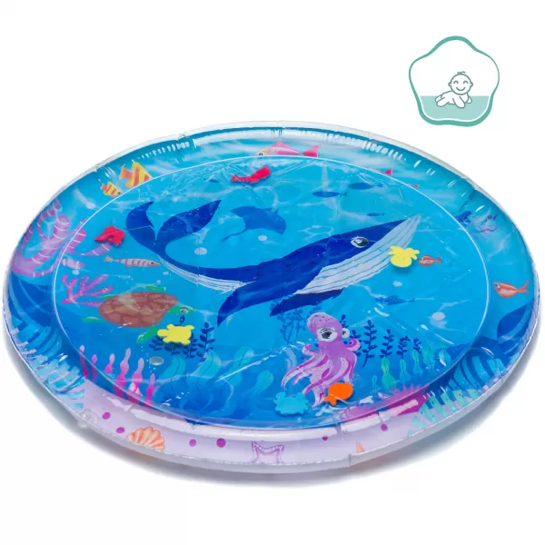 Fillikid Podložka vodní kruhová ocean blue Ø95 cm