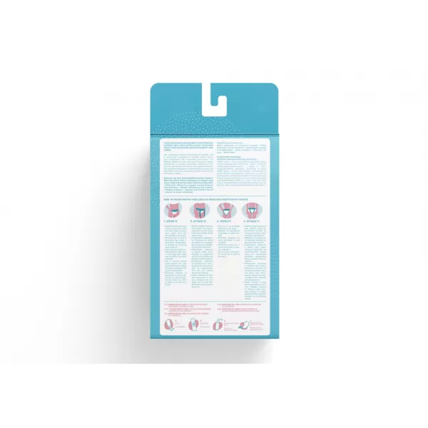 MOMCARE Pás těhotenský a poporodní podpůrný pro zmírnění pánevních bolestí vel. S-M