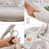 KINDERKRAFT Deka hrací s hrazdičkou Cozyplay