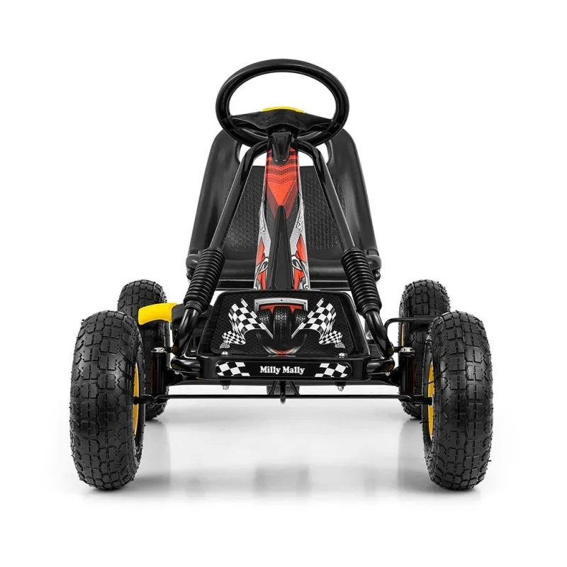Milly Mally Dětská šlapací motokára Go-kart Thor