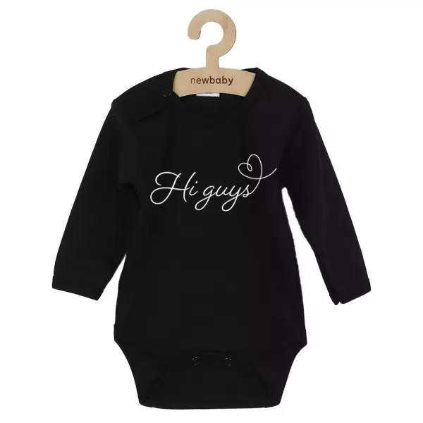 New Baby Dětské body s potiskem Hi guys