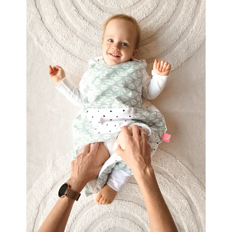 MOTHERHOOD Vak spací s nohavicemi a kapsou Pink Classics 1-1,5r 2 tog