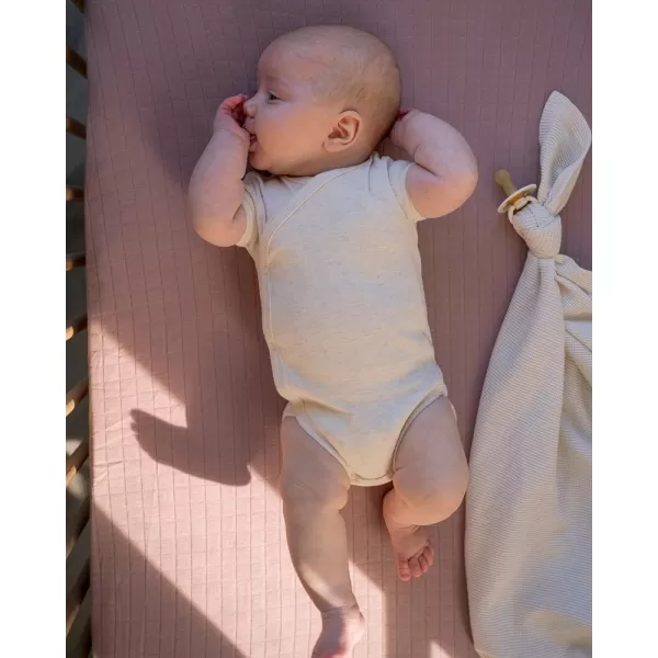 LODGER Body s krátkým rukávem Melange Birch vel. 68