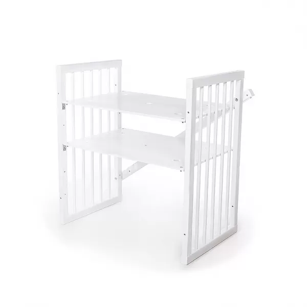 MIMIKO Postýlka roustoucí kulatá 9v1 Round White