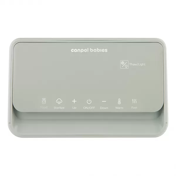 CANPOL BABIES Ohřívač a sterilizátor kojeneckých lahví elektrický double 7v1