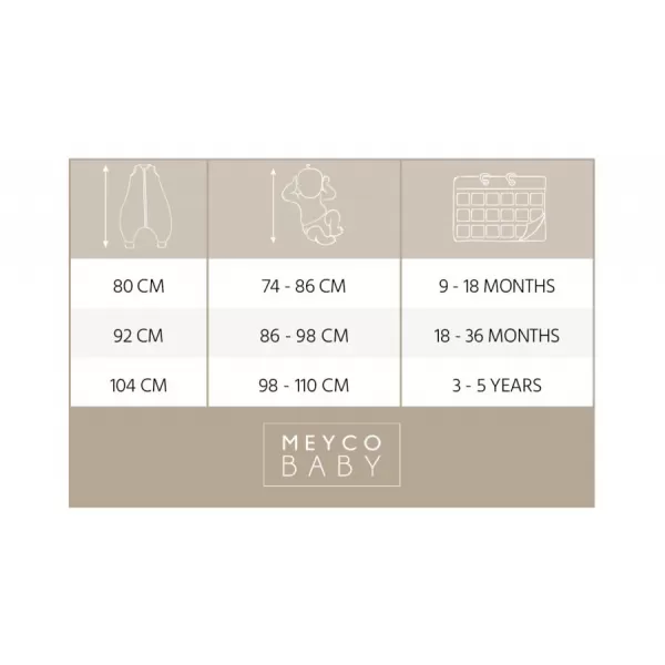 Meyco Letní mušelínový Jumper vel.92 - Soft