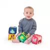 BABY EINSTEIN Hračka textilní kostky abeceda Alpha Stacks™ 4ks, 3m+