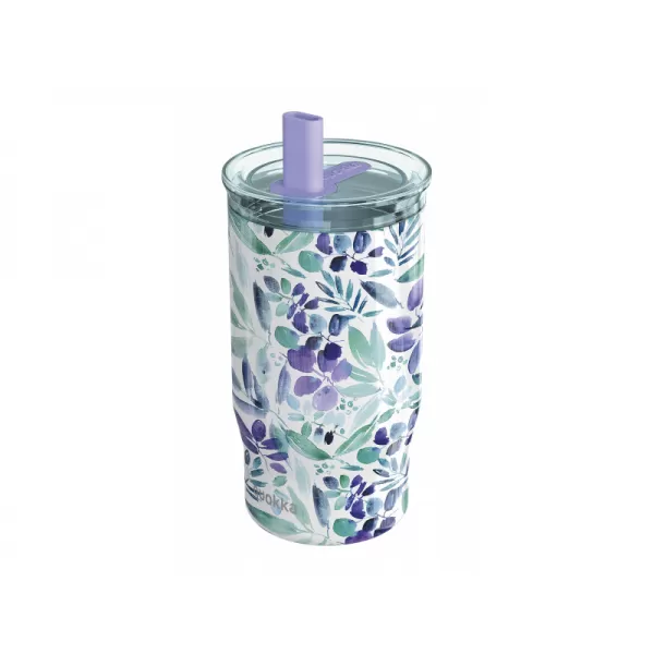 Quokka Nerezový termohrnek s brčkem Mist 720 ml