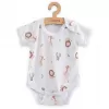 New Baby Kojenecké body s krátkým rukávem For Babies safari