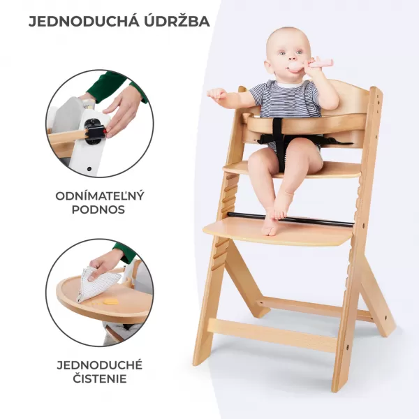 KINDERKRAFT Židlička jídelní Enock, Premium