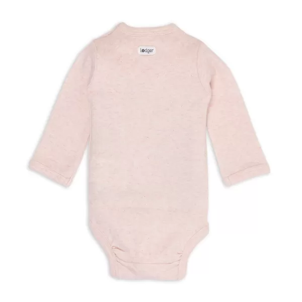 LODGER Body s dlouhým rukávem Melange Tan vel. 56