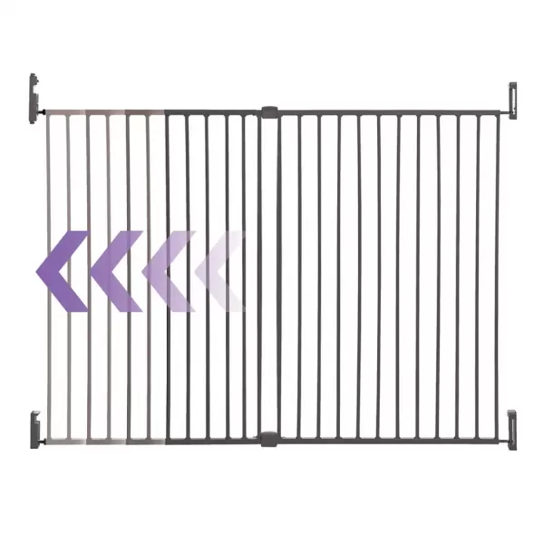 DREAMBABY Zábrana bezpečnostní Broadway 2-panelová extra široká 76-134,5 cm