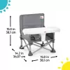 BRIGHT STARTS Židlička jídelní přenosná Pop 'N Sit™ 6m+ do 15kg