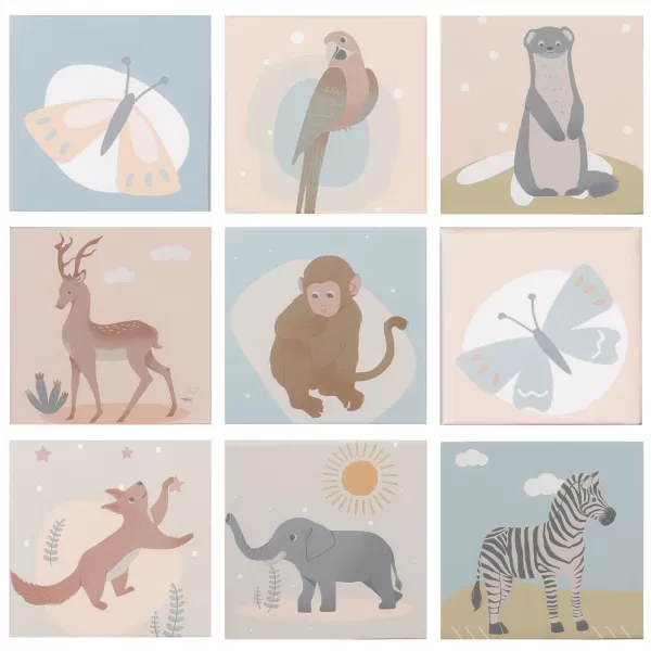 Zopa Dětské stohovací kostky kartonové 10ks