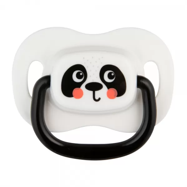 CANPOL BABIES Set symetrických silikonových dudlíků BabiesBoo 6-18m 2ks