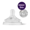 Philips AVENT Láhev Natural Response 330 ml, 3m+dárek PETITE&MARS Miska 6m+