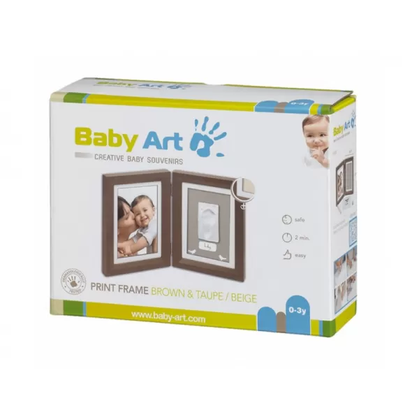 Baby Art Dřevěný rámeček pro otisk My Baby Touch Simple