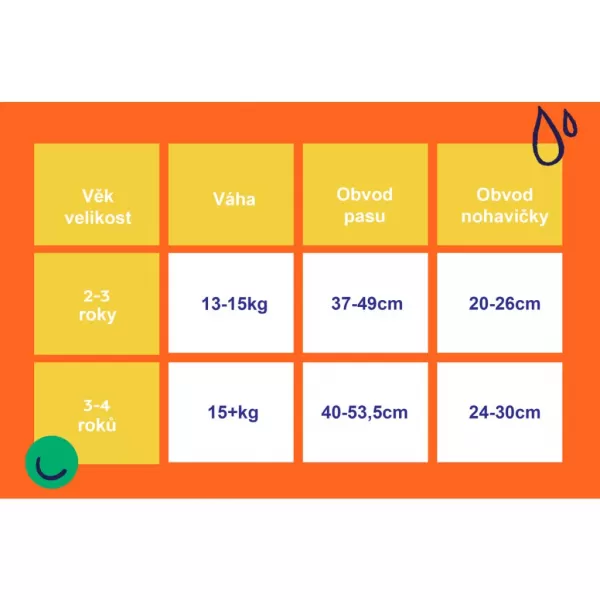 Bambino Mio učící plenky 2-3 roky 3 balení