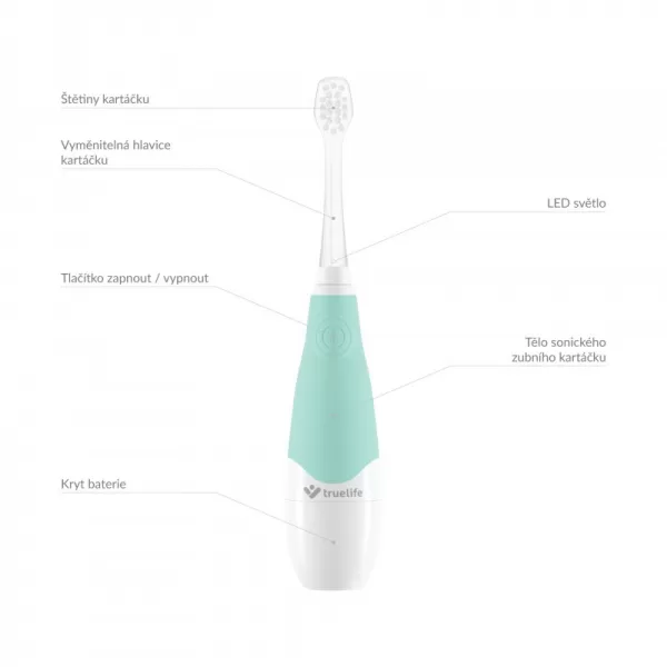 TRUELIFE Kartáček sonický pro děti SonicBrush Baby G