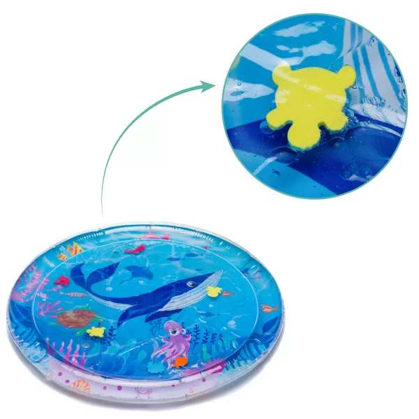 Fillikid Podložka vodní kruhová ocean blue Ø95 cm