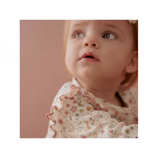 Little Dutch Šaty dlouhý rukáv Fairy Garden vel. 68