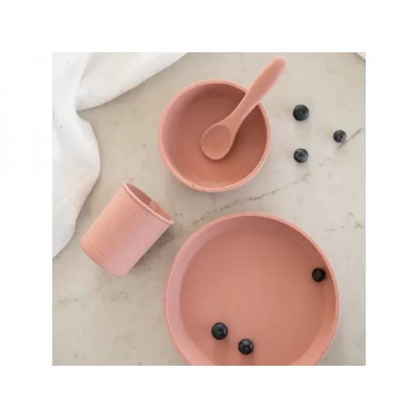 KikkaBoo Miska Platinum Silicone